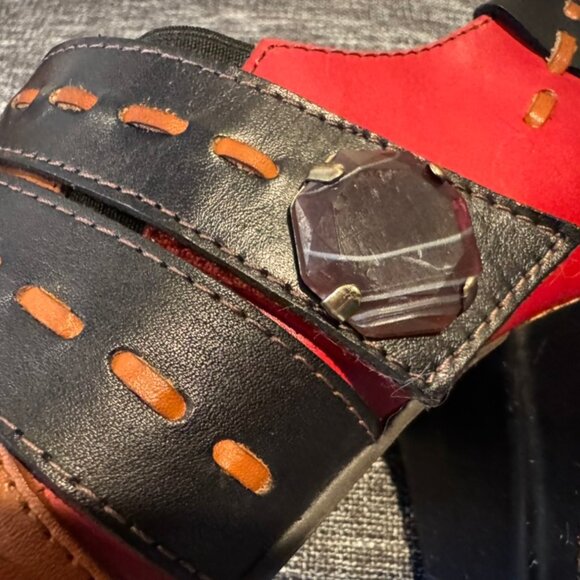 L’Artiste by Spring Step “Wondrous” Bootie – Red Leather – Women’s 36 (US 5.5–6) - Picture 5 of 10